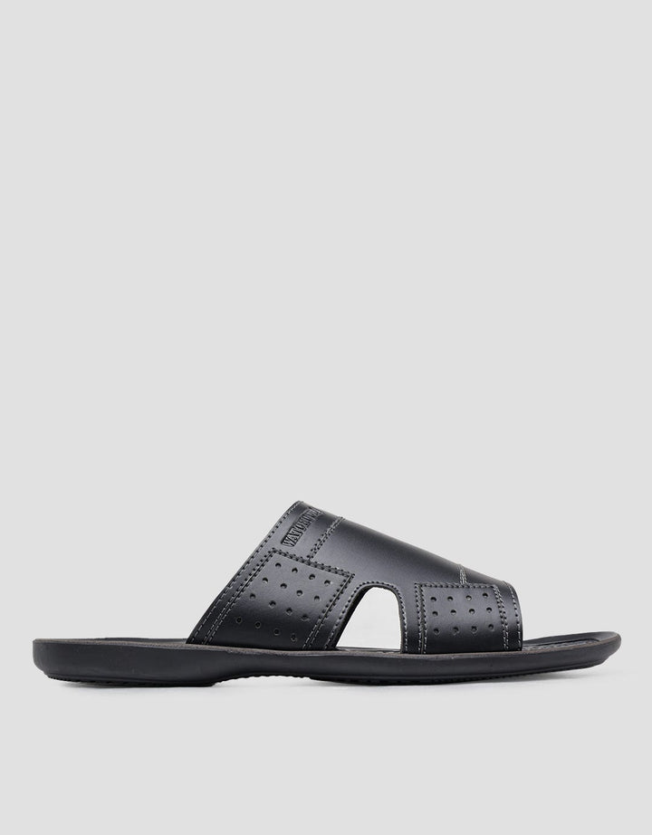 Watchout Stitches Texture Men's Slide Sandals