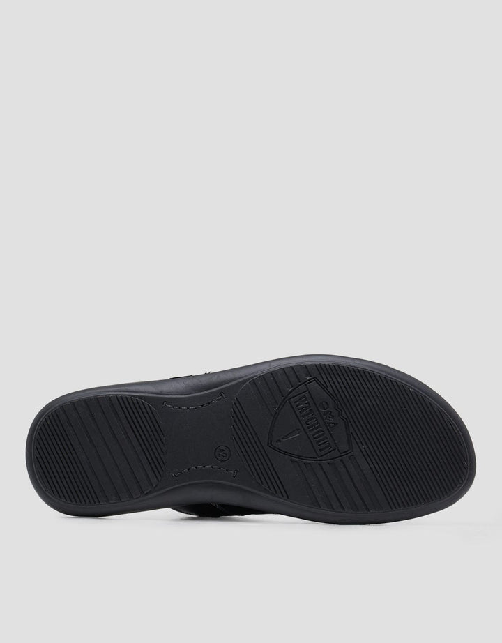 Watchout Stitches Texture Men's Slide Sandals