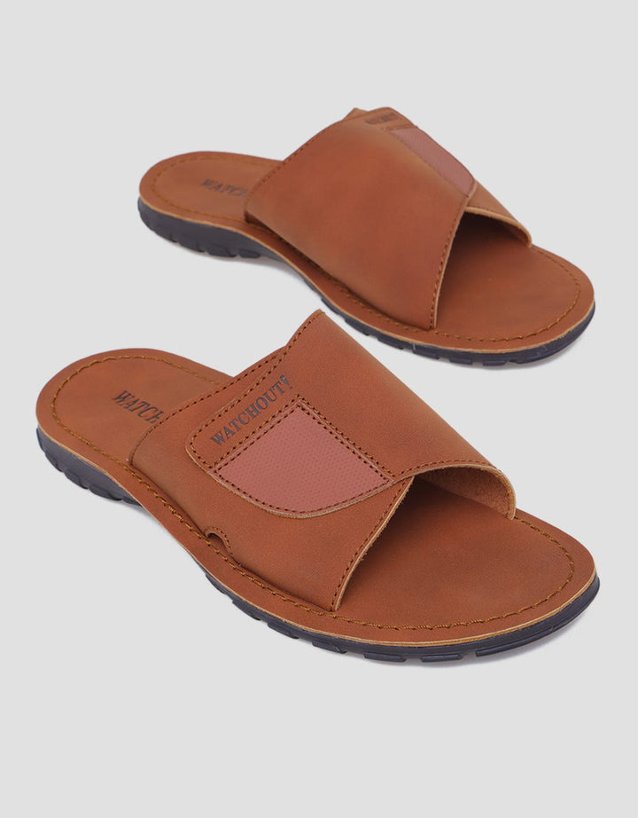 Watchout! Shoes With Big Strap Men's Sandals