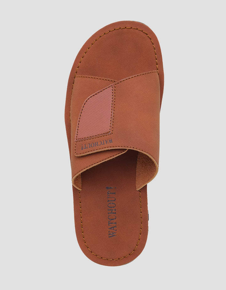 Watchout! Shoes With Big Strap Men's Sandals