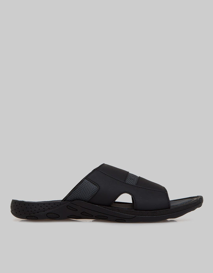 Watchout Slip On Ban Print Men's Sandals