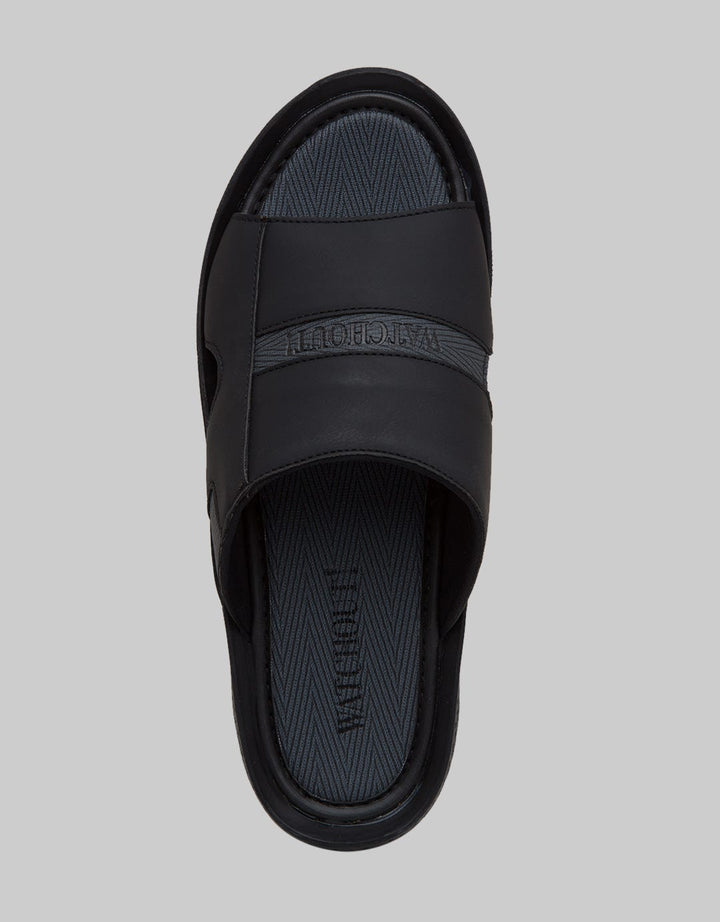 Watchout Slip On Ban Print Men's Sandals