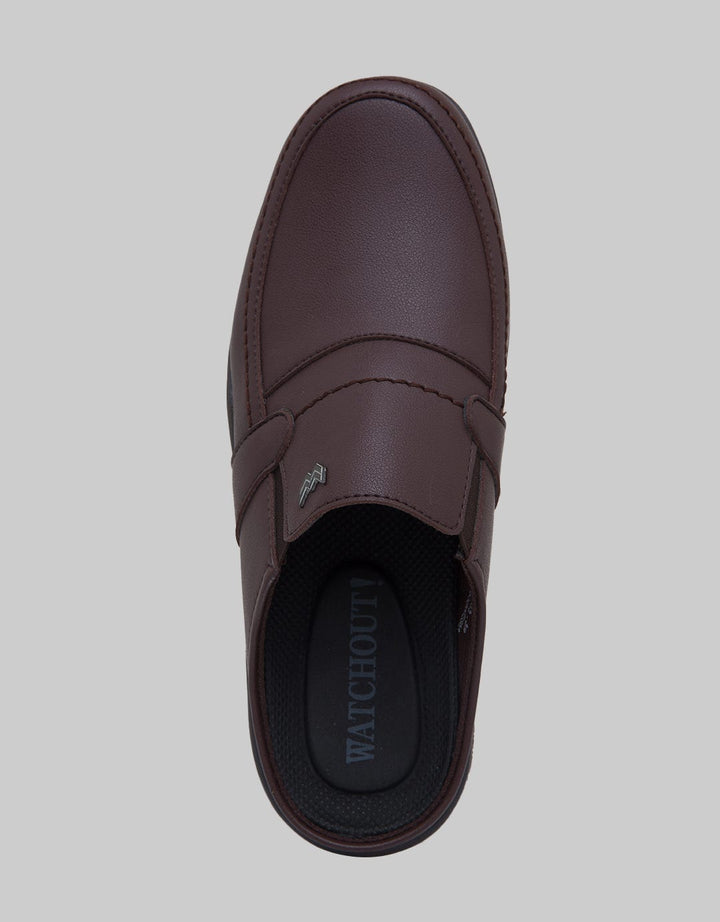 Watchout Open Back Slip On Sandals
