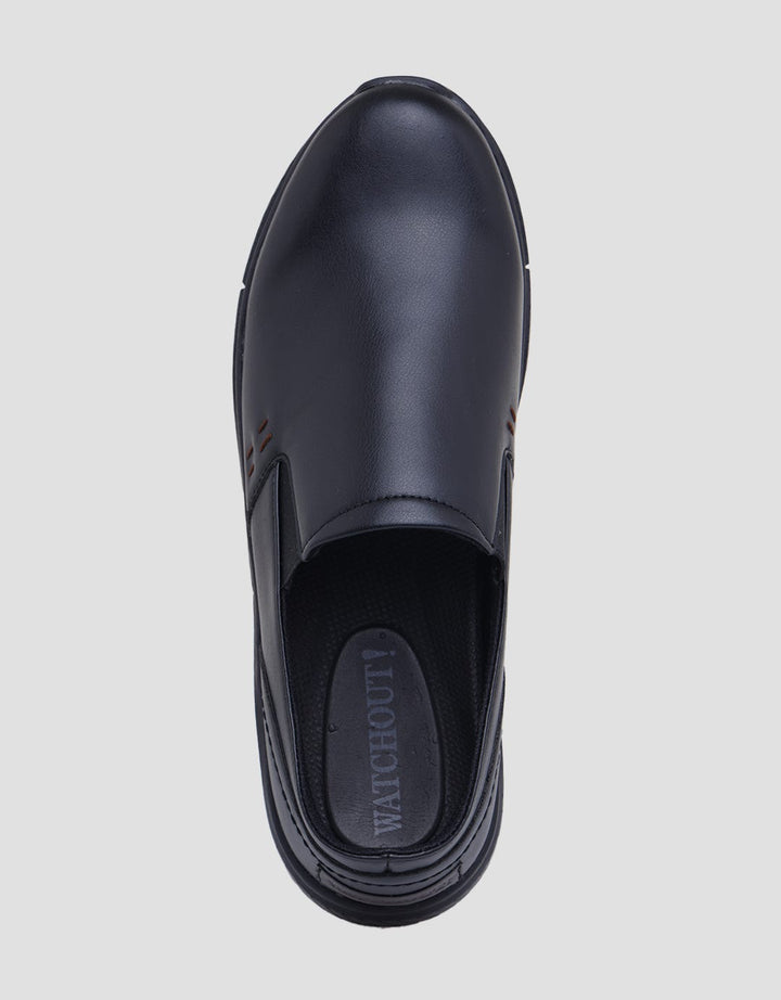 Watchout Shoes Moccasin Round Toe