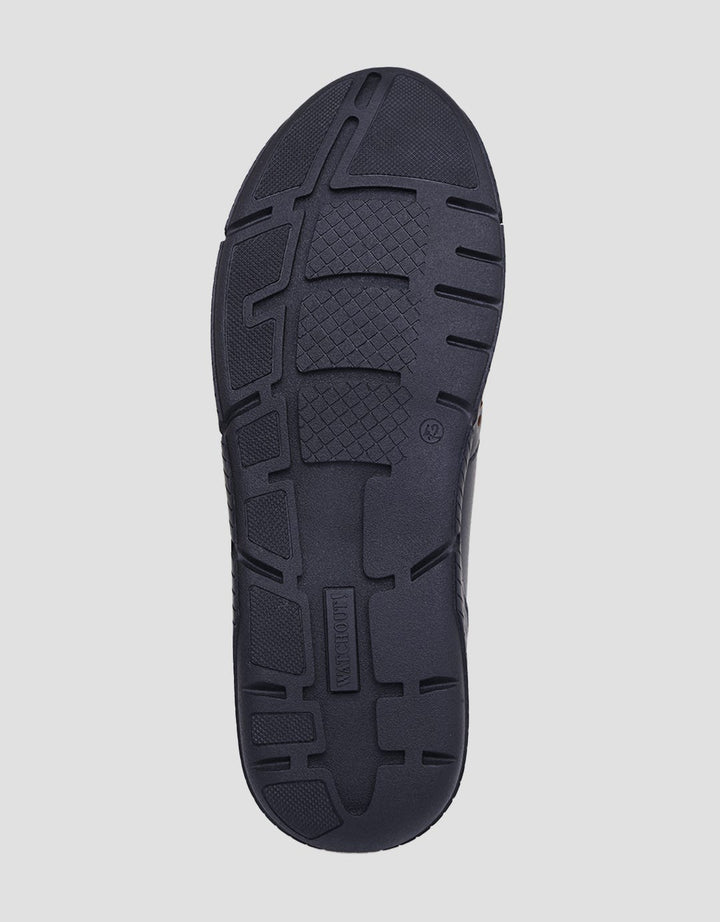 Watchout Shoes Moccasin Round Toe