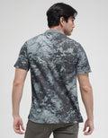 Watchout Casual Abstract Print Kaos Pria