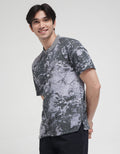 Watchout Casual Abstract Print Men's T-shirt