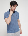 Watchout Men's Basic Jeans Polo Shirt