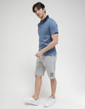 Watchout Men's Basic Jeans Polo Shirt