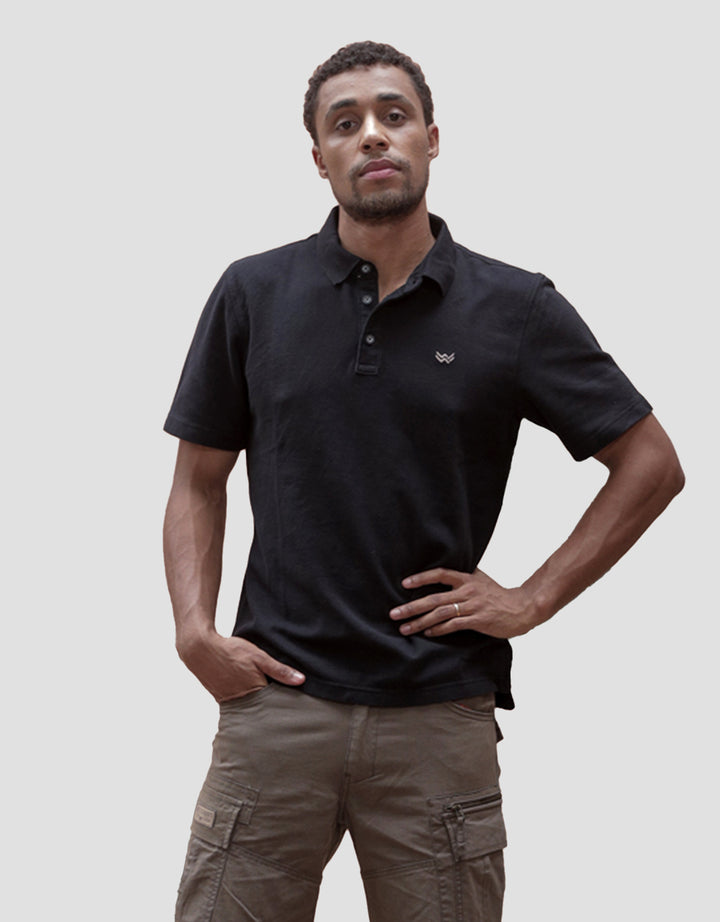 Watchout Casual WK900050001 Plain Classic Kaos Polo Pria