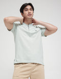 Watchout Casual Baisc Button Kaos Pria