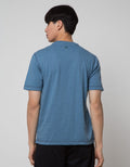 Watchout Casual Logo Print Kaos Pria