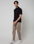 Watchout Casual Plain Classic Polo Shirt Pria