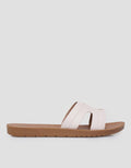 St. Yves Slip On Women Strap With Stitching Accent