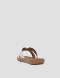 St. Yves Slip On Women Strap With Stitching Accent