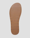 St. Yves Slip On Women Strap With Stitching Accent