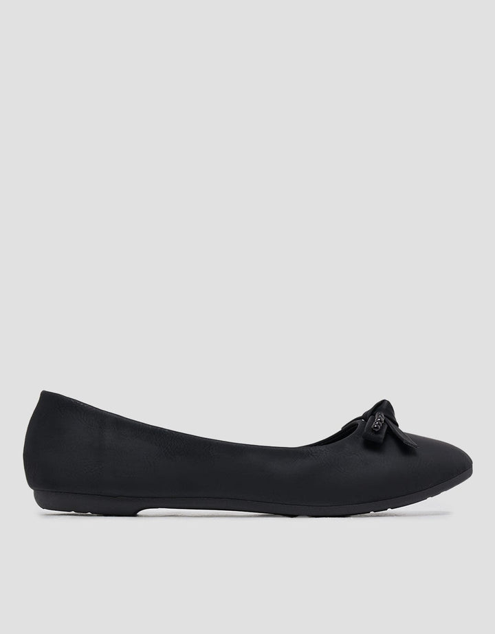 St. Yves Ribbon Ballerina Sepatu Flat Wanita