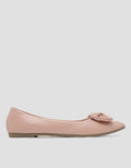 St Yves Ribbon Scx95 Sepatu Ballerinas Wanita