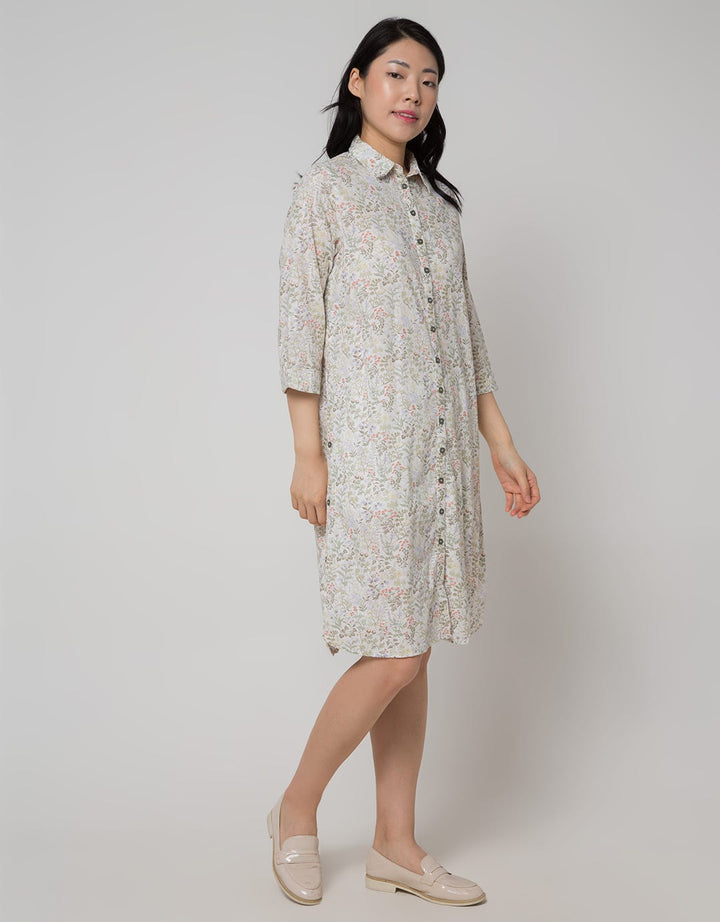 Triset Ladies Dress Blouse Full Print
