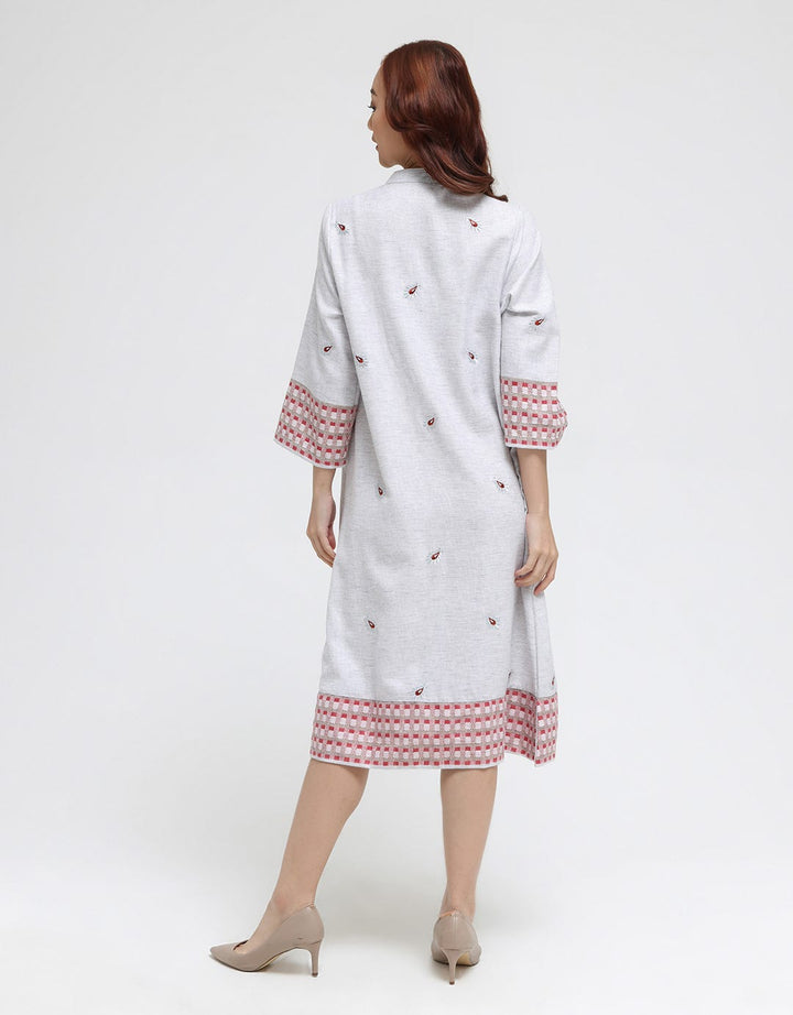 Triset Ladies Half Button Dress