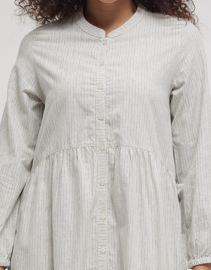 Triset Dress Full Stripes