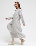 Triset Casual Long Maxi Dress Wanita