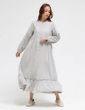Triset Casual Long Maxi Dress Wanita