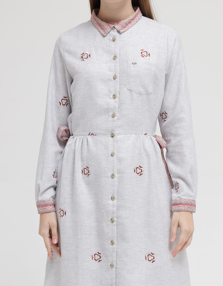 Triset Casual Dress Motif