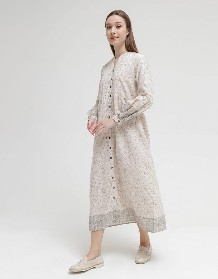 Triset Ladies Full Print Motif Dress