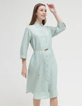Triset Ladies Plain Look Two Dress