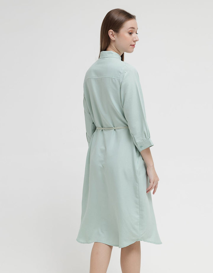 Triset Ladies Plain Look Two Dress