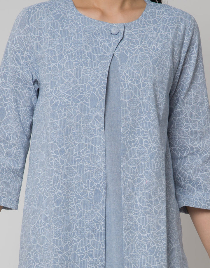 Triset Ladies Layer Motif Casual Dress