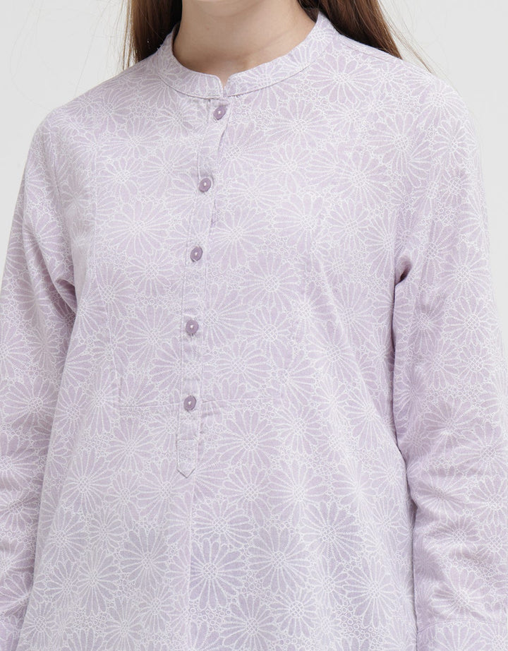 Triset Ladies Dress Motif With Button 2