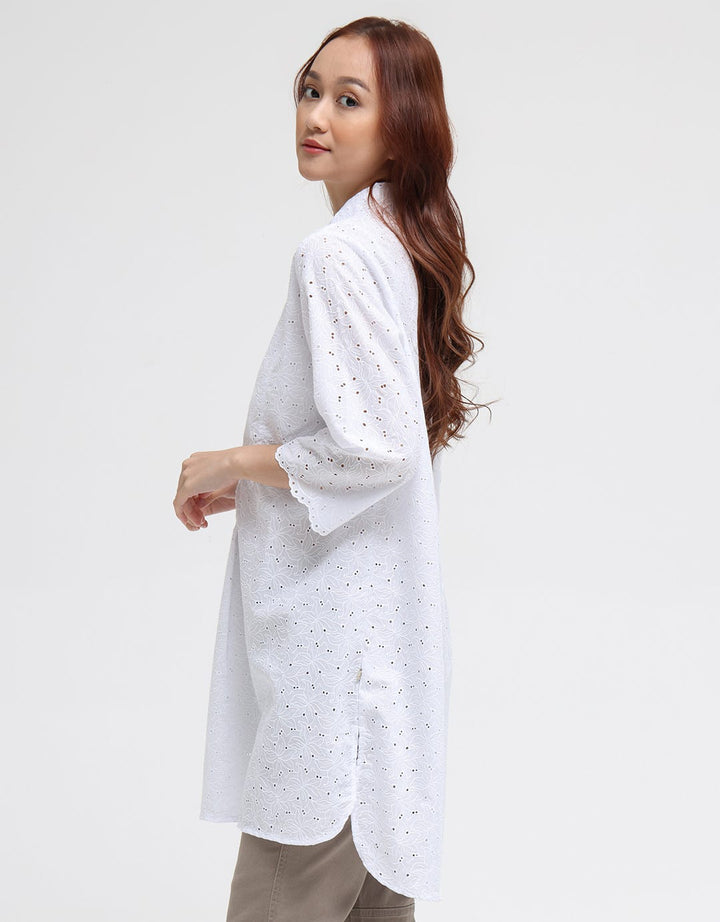 Triset Ladies Embroidery Style Midi Dress Women