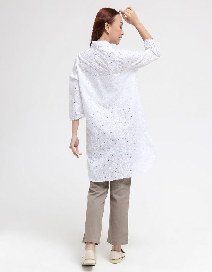 Triset Ladies Embroidery Style Midi Dress Women