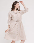 Triset Ladies Drawstring Waist Dress