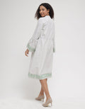 Triset Dress Button Up