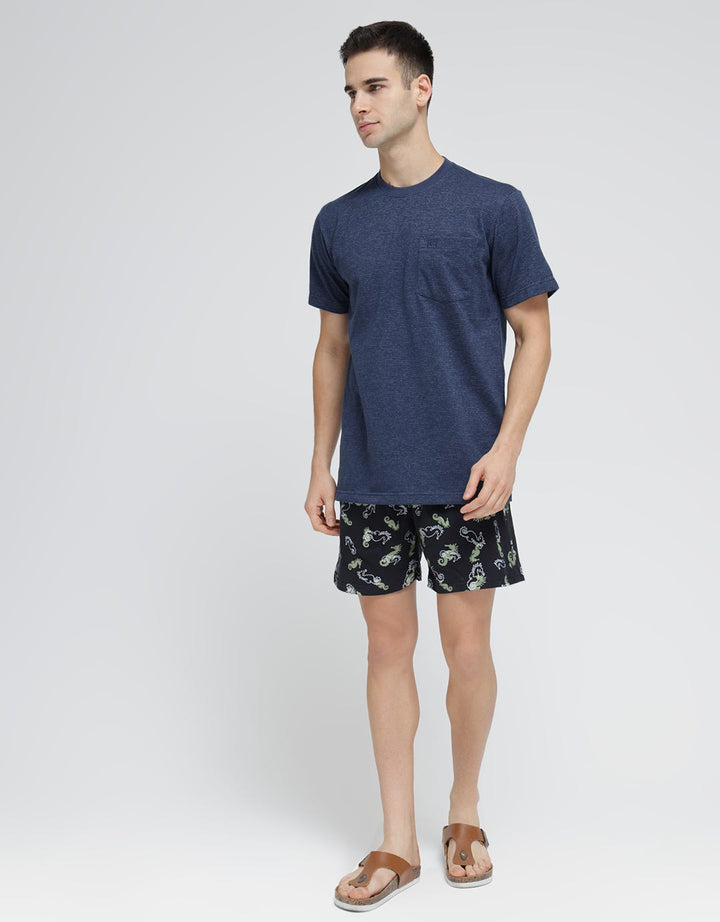 Cole Seahorse Print Men's Boxer Shorts