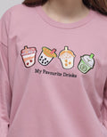 Nevada Favourite Drinks Sweater Wanita