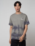 American Jeans Short Sleeve T-Shirt Waterbased Dyed Print