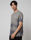 American Jeans Short Sleeve T-Shirt Waterbased Dyed Print