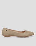 Triset Croissant Flat Shoes Wanita