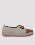 Triset Velcro Strap Sepatu Loafers Wanita
