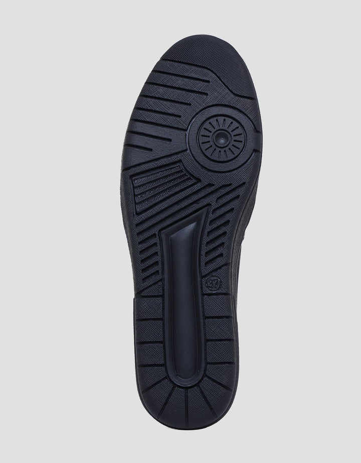 Triset Double Stripe Sepatu Loafers Wanita