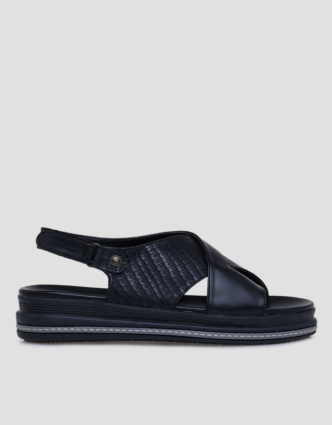 Triset Braid Cross Slingback Sandal Wanita