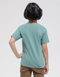 Little M Dino Trucking Boys T-Shirt