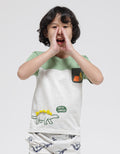 Little M Short Sleeve T-Shirt Cut N Sewn Campsite