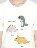 Little M Dino Embro Kaos Anak Laki-laki