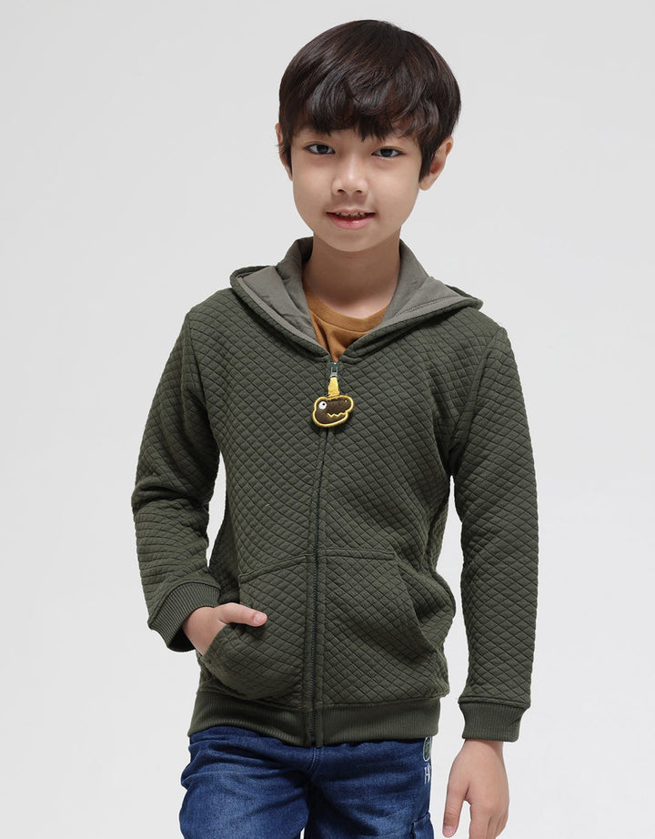 Little M Jacket Embossed Quilting