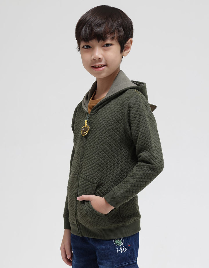Little M Jacket Embossed Quilting